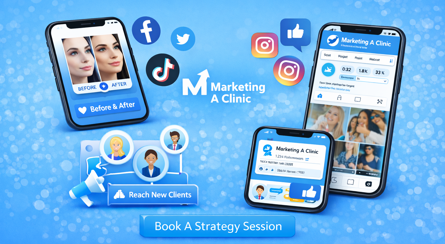 beauty clinic marketing essential on social media