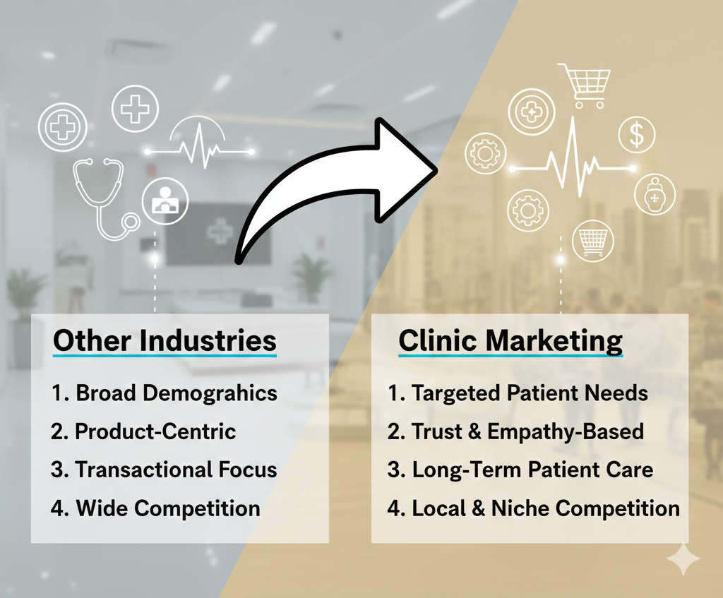 Why Clinic Marketing Is Different From Other Industries
