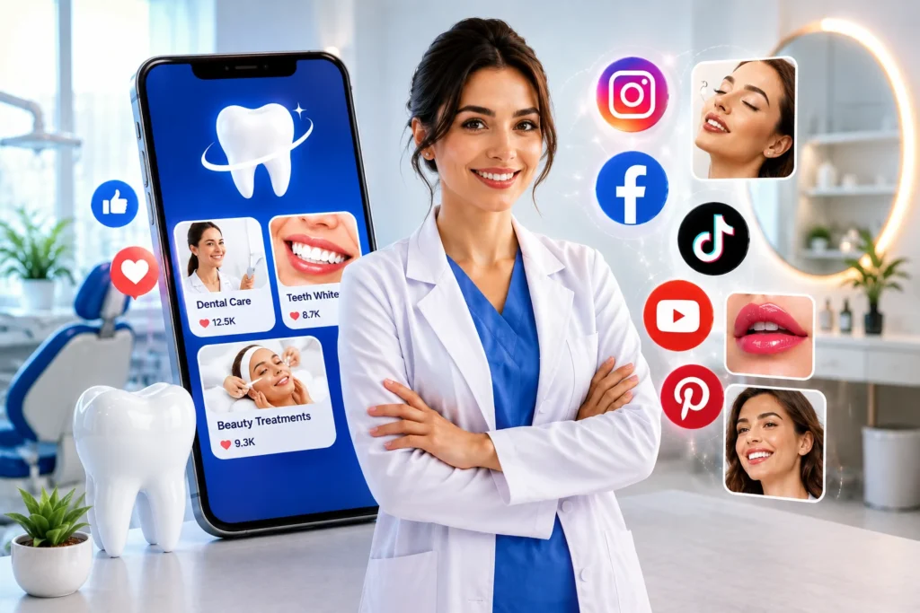 best social media for dental beauty clinics 2026