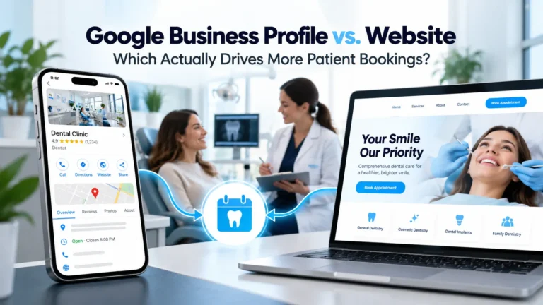 Google Business Profile vs. Website
