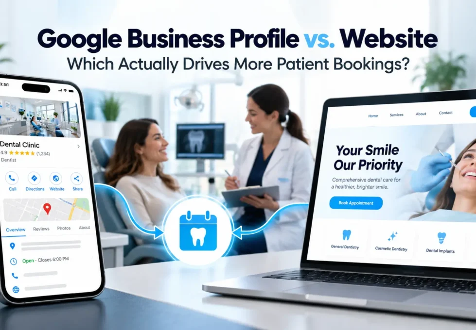 Google Business Profile vs. Website